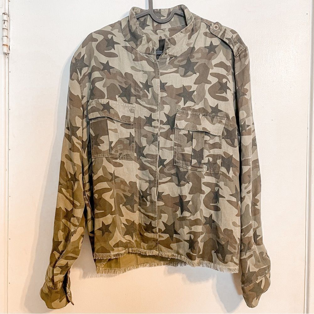 Rails Hendrick Star Camo Military Jacket S - Picture 2 of 9